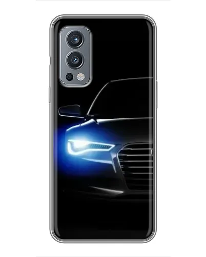 Чохол для OnePlus Nord 2 з картинкою «Неоновий погляд Audi» Чохол для OnePlus Nord 2 з картинкою «Неоновий погляд Audi»