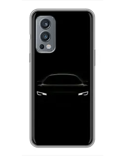 Чохол для OnePlus Nord 2 з картинкою «Погляд Audi у темряві»