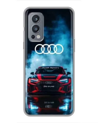 Чохол для OnePlus Nord 2 з картинкою «Audi Sport — неон» Чохол для OnePlus Nord 2 з картинкою «Audi Sport — неон»