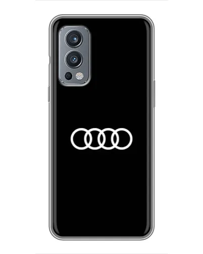 Чохол для OnePlus Nord 2 з картинкою «Audi White Logo» Чохол для OnePlus Nord 2 з картинкою «Audi White Logo»