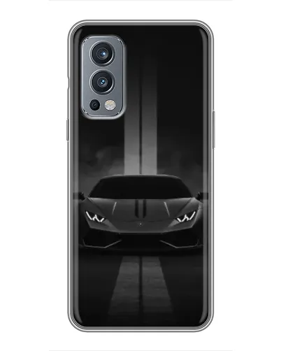 Чохол для OnePlus Nord 2 з картинкою «Lamborghini симетрія доріг»