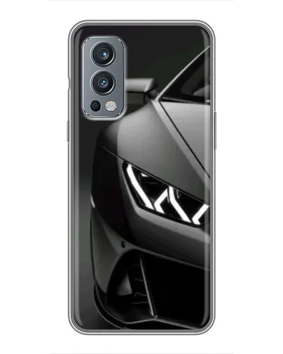 Чохол для OnePlus Nord 2 з картинкою «Lamborghini фари деталізація»