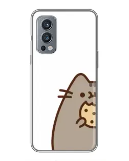 Чохол для OnePlus Nord 2 з картинкою «Пушин з печивом» Чохол для OnePlus Nord 2 з картинкою «Пушин з печивом»
