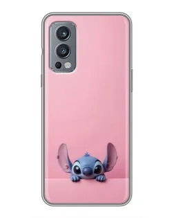 Чохол для OnePlus Nord 2 з картинкою «Stitch визирає» Чохол для OnePlus Nord 2 з картинкою «Stitch визирає»