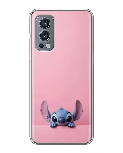 Чохол для OnePlus Nord 2 з картинкою «Stitch визирає»