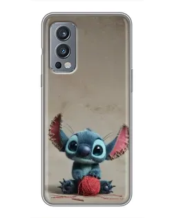 Чохол для OnePlus Nord 2 з картинкою «Стіч на чоричневому фоні» Чохол для OnePlus Nord 2 з картинкою «Стіч на чоричневому фоні»