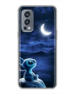 Чохол для OnePlus Nord 2 з картинкою «Місячна ніч Стіча» Чохол для OnePlus Nord 2 з картинкою «Місячна ніч Стіча»