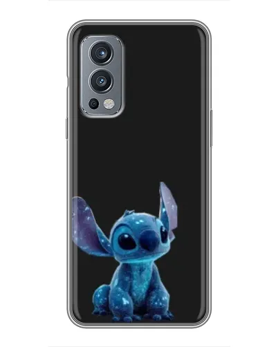 Чохол для OnePlus Nord 2 з картинкою «Стіч на чорному»