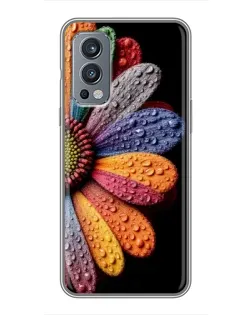 Чохол для OnePlus Nord 2 з картинкою «Райдужна квітка» Чохол для OnePlus Nord 2 з картинкою «Райдужна квітка»