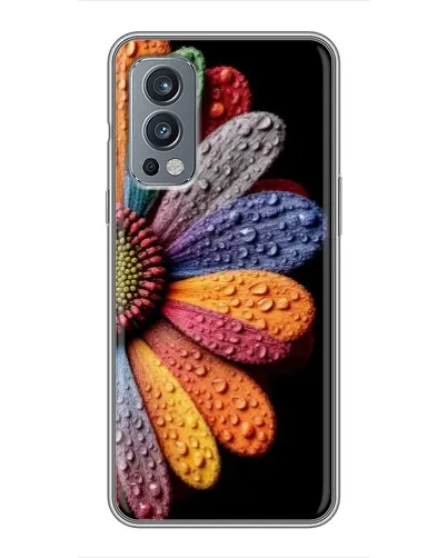 Чохол для OnePlus Nord 2 з картинкою «Райдужна квітка»