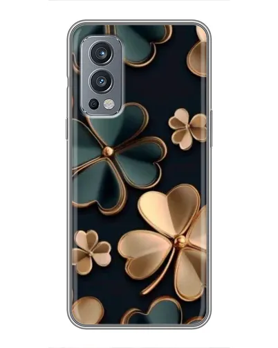 Чохол для OnePlus Nord 2 з картинкою «Конюшина в золоті»