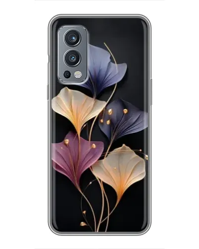 Чохол для OnePlus Nord 2 з картинкою «Лілові квіти грації»
