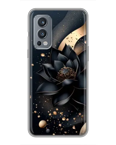 Чохол для OnePlus Nord 2 з картинкою «Чорний лотос»