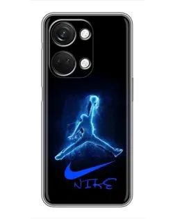 Чехол для OnePlus Nord 3 5G с картинкой «Jordan Neon Blue» Чехол для OnePlus Nord 3 5G с картинкой «Jordan Neon Blue»