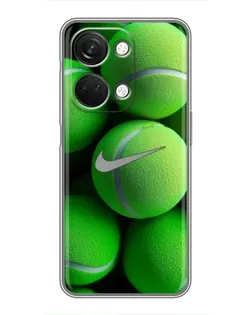 Чехол для OnePlus Nord 3 5G с картинкой «Теннисные мячи Найк» Чехол для OnePlus Nord 3 5G с картинкой «Теннисные мячи Найк»