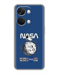 Чехол для OnePlus Nord 3 5G с картинкой «NASA — лунная миссия»