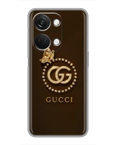 Чехол для OnePlus Nord 3 5G с картинкой «Gucci — золотая бабочка»