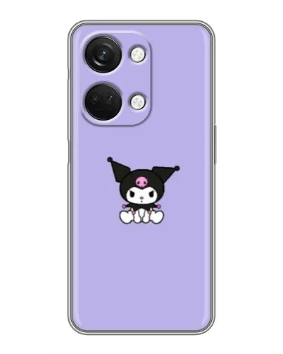 Чехол для OnePlus Nord 3 5G с картинкой «Kuromi — фиолетовый минимализм»