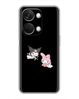 Чехол для OnePlus Nord 3 5G с картинкой «My Melody и Kuromi»