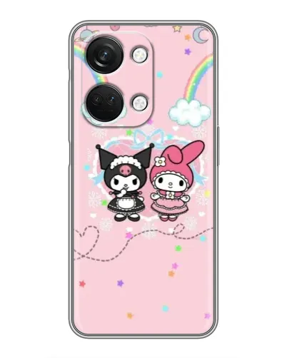 Чехол для OnePlus Nord 3 5G с картинкой «My Melody и Kuromi»