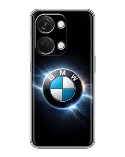 Чехол для OnePlus Nord 3 5G с картинкой «BMW — неоновое сияние»