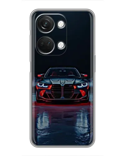 Чехол для OnePlus Nord 3 5G с картинкой «BMW на мокрой дороге»