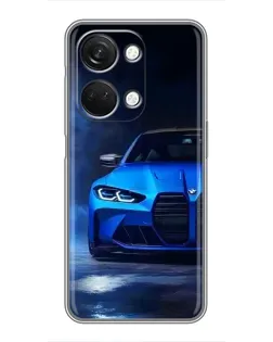 Чехол для OnePlus Nord 3 5G с картинкой «Голубая BMW M4» Чехол для OnePlus Nord 3 5G с картинкой «Голубая BMW M4»