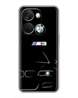 Чехол для OnePlus Nord 3 5G с картинкой «Минималистичный принт BMW M3» Чехол для OnePlus Nord 3 5G с картинкой «Минималистичный принт BMW M3»