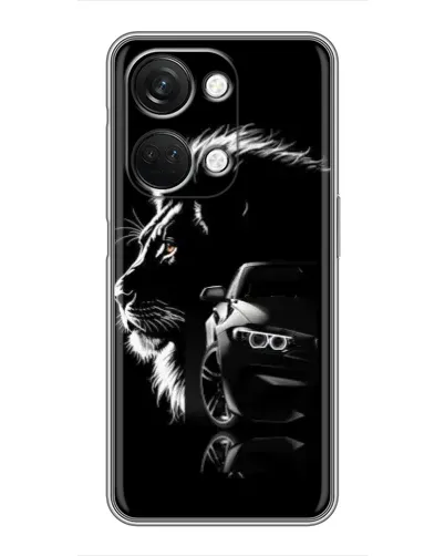 Чехол для OnePlus Nord 3 5G с картинкой «BMW и лев»