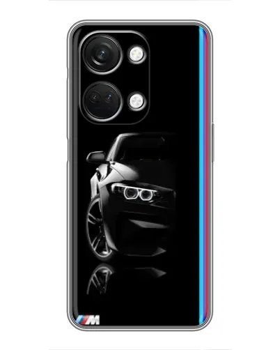 Чехол для OnePlus Nord 3 5G с картинкой «Силуэт BMW в темноте»