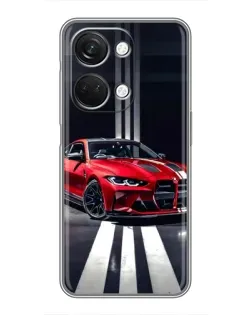 Чехол для OnePlus Nord 3 5G с картинкой «Красная BMW на дороге» Чехол для OnePlus Nord 3 5G с картинкой «Красная BMW на дороге»