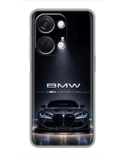 Чехол для OnePlus Nord 3 5G с картинкой «BMW сквозь ночной город» Чехол для OnePlus Nord 3 5G с картинкой «BMW сквозь ночной город»
