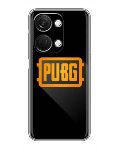 Чехол для OnePlus Nord 3 5G с картинкой «PUBG — рамка лого»