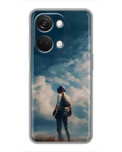 Чехол для OnePlus Nord 3 5G с картинкой «Герой PUBG на скале»