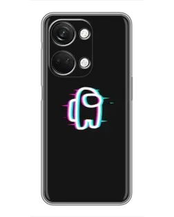 Чехол для OnePlus Nord 3 5G с картинкой «Among Us неон»