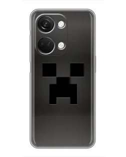 Чехол для OnePlus Nord 3 5G с картинкой «Черный крипер градиент» Чехол для OnePlus Nord 3 5G с картинкой «Черный крипер градиент»