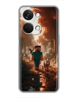 Чехол для OnePlus Nord 3 5G с картинкой «Стив в лесу» Чехол для OnePlus Nord 3 5G с картинкой «Стив в лесу»