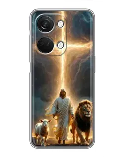 Чехол для OnePlus Nord 3 5G с картинкой «Лев Иуды и Свет» Чехол для OnePlus Nord 3 5G с картинкой «Лев Иуды и Свет»