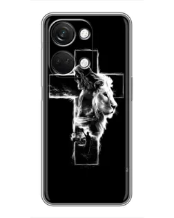 Чехол для OnePlus Nord 3 5G с картинкой «Сияющий крест Jesus»