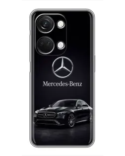 Чехол для OnePlus Nord 3 5G с картинкой «Mercedes — решетка радиатора»