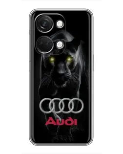 Чехол для OnePlus Nord 3 5G с картинкой «Пантера и Audi» Чехол для OnePlus Nord 3 5G с картинкой «Пантера и Audi»