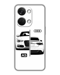 Чехол для OnePlus Nord 3 5G с картинкой «Audi — контрастный дизайн» Чехол для OnePlus Nord 3 5G с картинкой «Audi — контрастный дизайн»