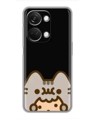 Чехол для OnePlus Nord 3 5G с картинкой «Пушин на черном» Чехол для OnePlus Nord 3 5G с картинкой «Пушин на черном»
