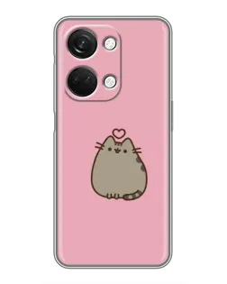 Чехол для OnePlus Nord 3 5G с картинкой «Pusheen сердце» Чехол для OnePlus Nord 3 5G с картинкой «Pusheen сердце»