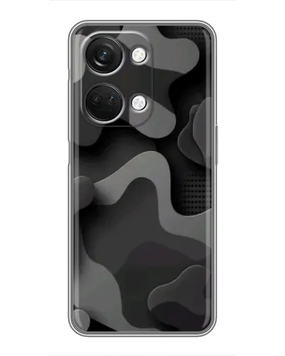 Чехол для OnePlus Nord 3 5G с картинкой «Темный абстрактный камуфляж»