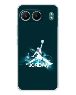 Чехол для OnePlus Nord 4 с картинкой «Jordan Blue Fire»