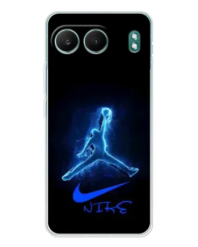Чехол для OnePlus Nord 4 с картинкой «Jordan Neon Blue»
