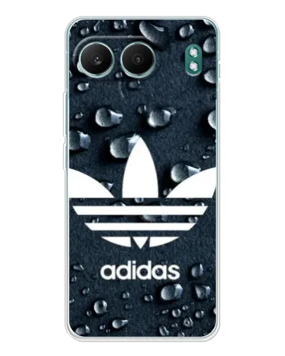 Чехол для OnePlus Nord 4 с картинкой «Adidas Trefoil Blue»