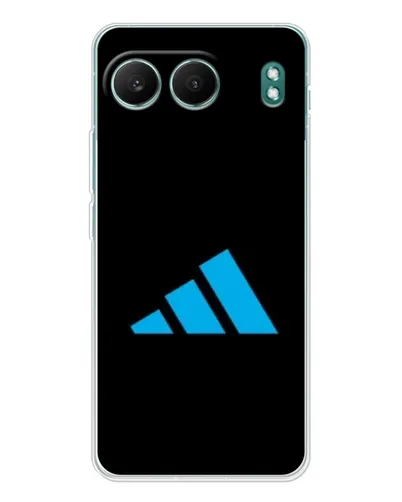 Чехол для OnePlus Nord 4 с картинкой «Adidas Cyan Logo»