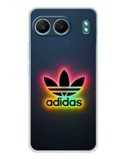 Чехол для OnePlus Nord 4 с картинкой «Неоновый Adidas»
